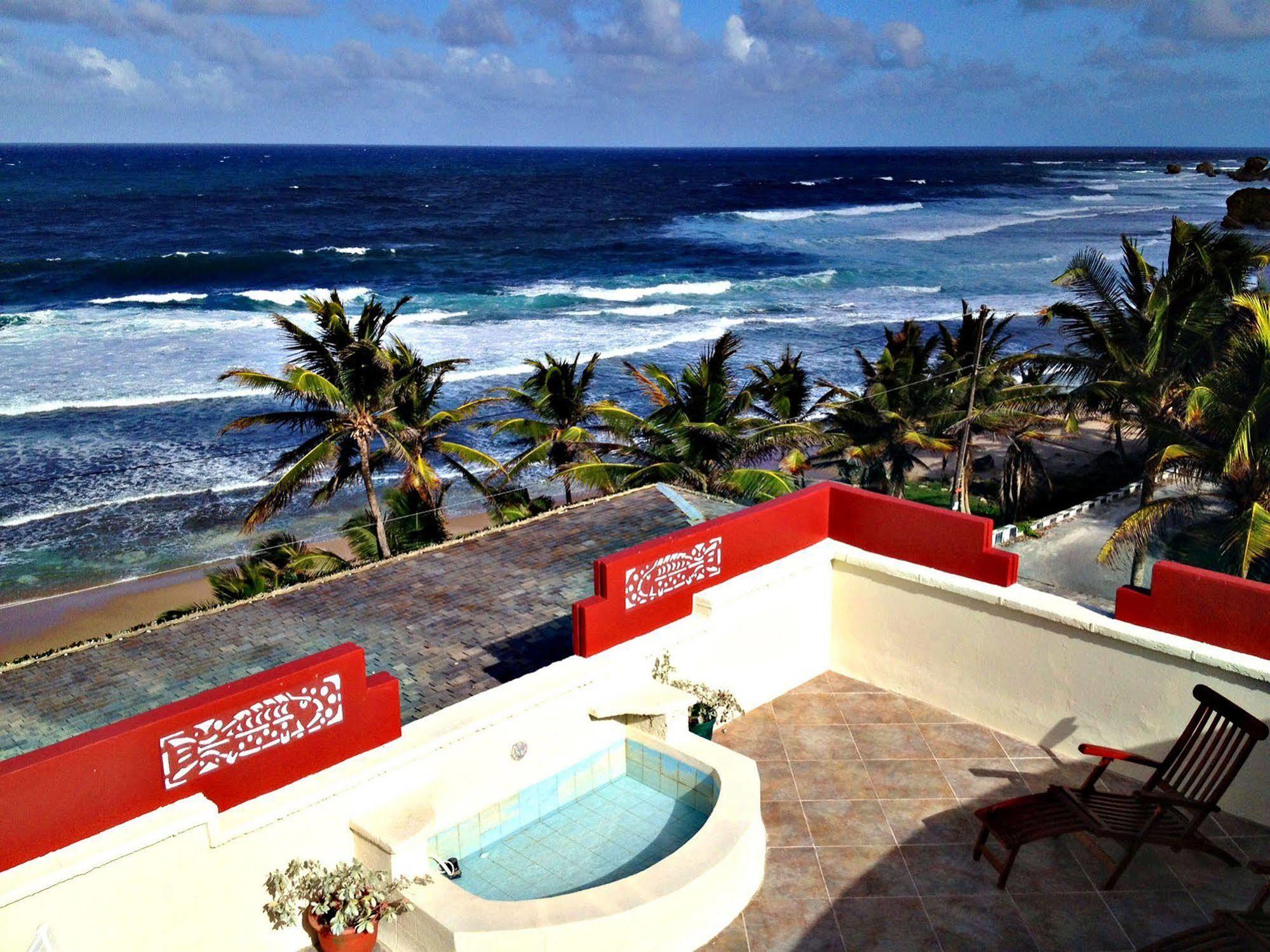 Round House Hotel Bathsheba Bagian luar foto